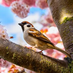 シジュウカラは都市の公園や街路樹や森などで見られる雀サイズの小鳥です特長は白い頬と腹の黒い帯餌のほとんどが蝶やが卵の幼虫で子育てにはとてもたくさんの虫を捕ります