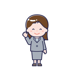 スーツ／女性 10