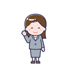 スーツ／女性 10