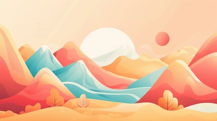 background hero section image for a marketing agency, mordern, minimal