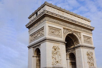 Obraz premium Arc de Triomphe, Paris, France