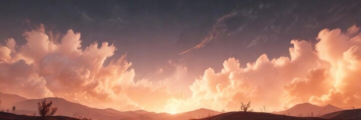 Fototapeta premium Vague wisps of peach fuzz dissipate into the air as a gentle breeze stirs it up , abstract peach fuzz smoke, ethereal, atmospheric