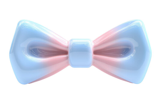 recommend clip art: Blue Pink Bow Tie Isolated on PNG Transparent Background