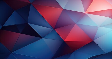 Obraz premium beautiful background with diagonal geometric shapes, perfect for modern website and social media banners or background concept of business technology web banner template on red color