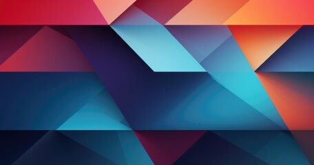 Fototapeta premium beautiful background with diagonal geometric shapes, vector illustration. Design banner for website or presentation with copy space. red color