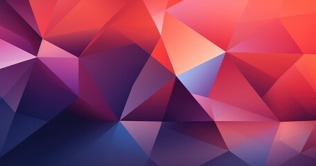 Obraz premium beautiful background with diagonal geometric shapes, vector illustration. Design banner for website or presentation with copy space. red color