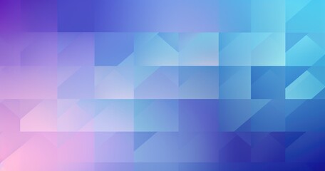 beautiful background with geometric patterns and white shapes, vector illustration of blue gradient pattern background