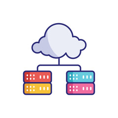 Big Data vector icon