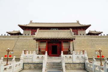 Obraz premium Yanghe Tower, Zhengding, Hebei, China