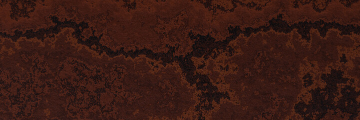 Abstract rusty background. Highly weathered iron texture