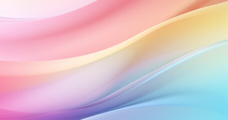 beautiful background with pastel colors, pastel rainbow color gradient background, soft blurred background, banner design, copy space concept, pastel blue and yellow color