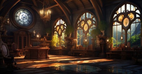 Obraz premium beautiful random room background