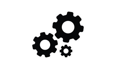 Fototapeta premium Setting Icon set. Cog Settings Icon Symbol .