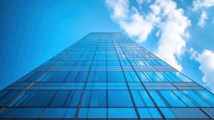 Modern Skyscraper Reaching for the Sky