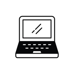 Laptop vector icon