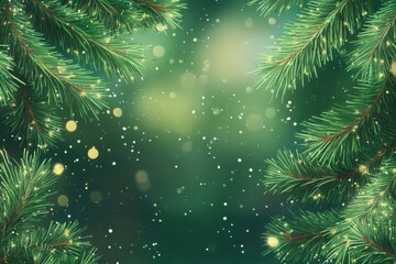 Holidays pinebackdrops showcasing lasting flora