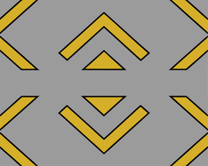 Neo Minimalist Geometric Pattern Vector Art Design - Abstract Modern Aesthetic Illustration