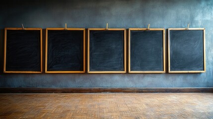Inspiring chalkboard setup for creative teaching classroom photo collection indoor eye-level educational environment