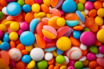 Fototapeta premium Colorful Assortment of Candies 