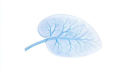 X-ray Image of a Leaf