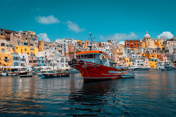 Obraz premium Procida Island, Campania, Italy.