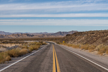  Cima volcanic field. Kelbaker Road, Mojave National Preserve. San Bernardino County, California. Mojave Desert / Basin and Range Province. 