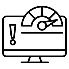 performance single icon