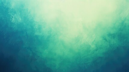 Obraz premium Blue and green gradient background, blurred grainy texture, minimalist style, high resolution, high quality