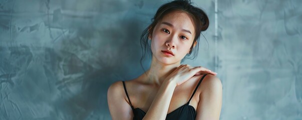 Obraz premium Portrait of a Young Woman