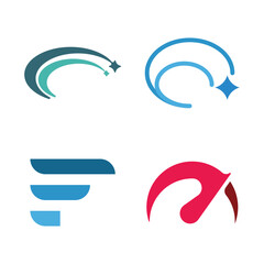 Faster Logo Template Icon