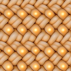 This image features a textured pattern resembling woven fabric, with smooth, rounded shapes and a warm, glowing appearance, creating a visually appealing design.