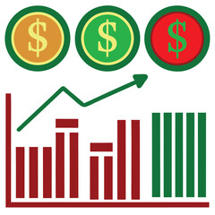 Explore a professional Finance and Business Icon Set perfect for web design, apps, and branding. High-quality vector icons for finance, business, investment, accounting, and e-commerce.