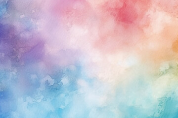 Fototapeta premium A colorful abstract image featuring shades of blue, green, red, and purple. abstract painting background or texture marble texture. watercolor background overlay