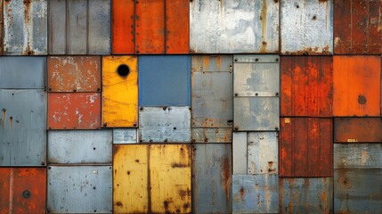 Textured background with rust-like, metallic tones