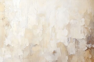 Fototapeta premium A textured, rustic background with an abstract, weathered surface. Earthy tones of beige, cream, and soft brown are blended with hints of gray