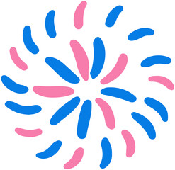 Japan Firework Pattern icon
