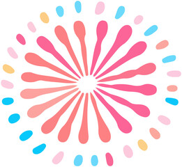 Japan Firework Pattern icon
