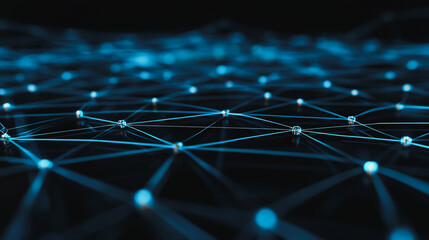 Obraz premium Abstract business Financial charts show a significant increase in profits in the stock market.This is driven by higher interest rates and continued growth. In the innovation world network of financial