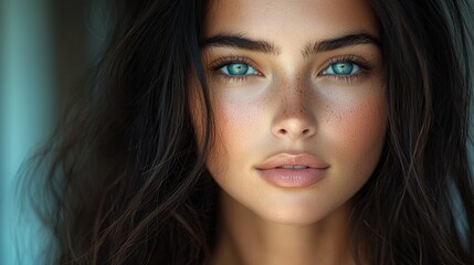 Portrait of a beautiful woman.