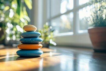 Calm and Relaxing Mindfulness Stones for Meditation