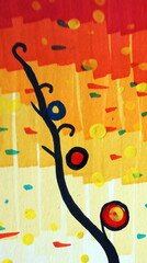 art drawing abstract copic marker modern geometric shapes	