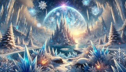 christmas tree in the night