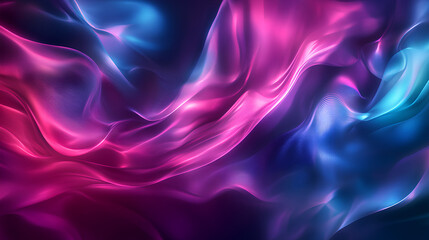 Obraz premium Futuristic Abstract Background with Dark Purple, Blue, and Pink Gradients