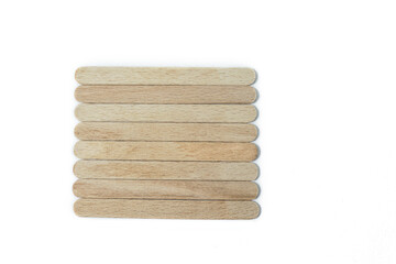 Ice cream wooden sticks for motivational signs