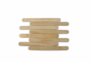 Ice cream wooden sticks for motivational signs