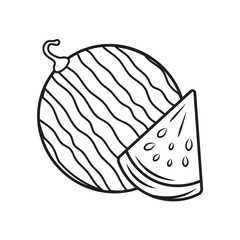 Hand drawn Watermelon
