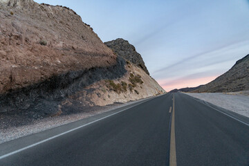 Charlie Brown Outcrop, Charles Brown Hwy, Shoshone, San Bernardino County, California. Mojave Desert / Basin and Range Province.