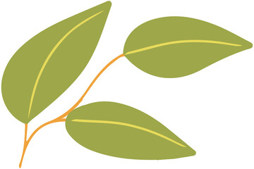 Fototapeta premium Fallen Leaves Icon 