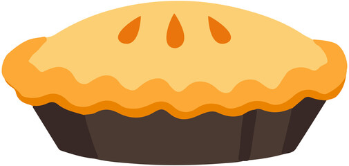 Autumn Pumpkin pie icon