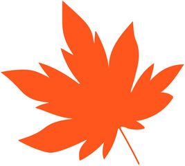 Maple Leaf Silhouette
